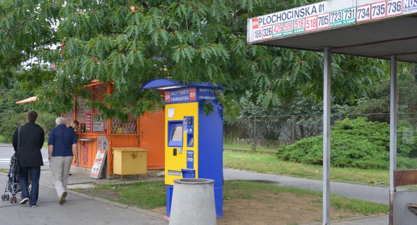 Nowe biletomaty na Białołęce
