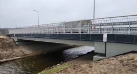 Most na rzece Długiej wzdłuż ul. Chudoby gotowy! [ZDJĘCIA]