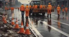 Rano zaczęły się prace na ul. Zakręconej