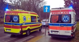 Akcja ratunkowa na ul. Marywilskiej