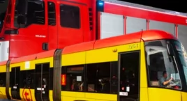Wjechał pod tramwaj na Białołęce