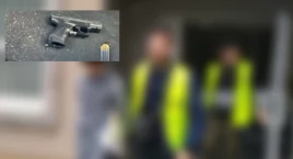Czeczen z Modlińskiej w rękach policjantów. Akcja na Białołęce