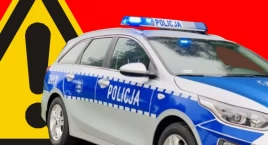 Staranował drzewa, potem latarnię. Wypadek na Białołęce