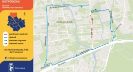Ciąg dalszy prac na ul. Ostródzkiej. Jakie utrudnienia?