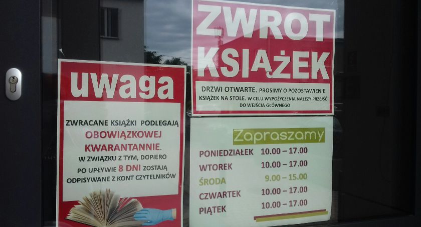 Książki w kwarantannie