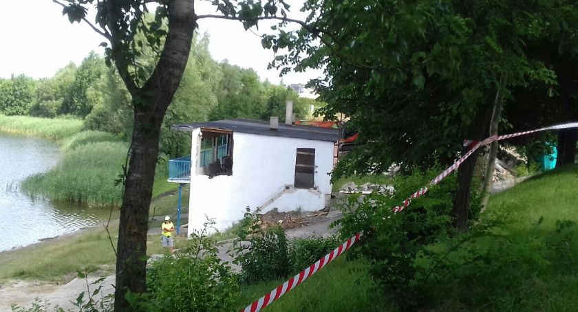 Ten obiekt zniknie z plaży nad J. Zamkowym