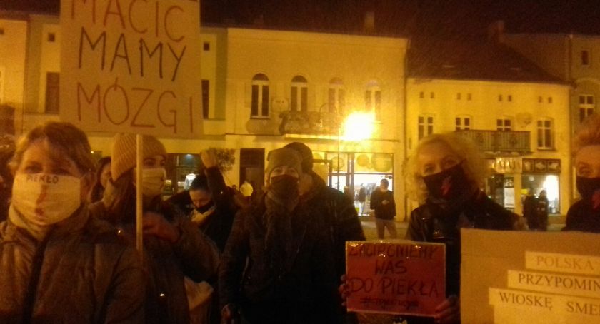 Myślę, czuję, decyduję! Tak wyglądał protest kobiet w Wąbrzeźnie