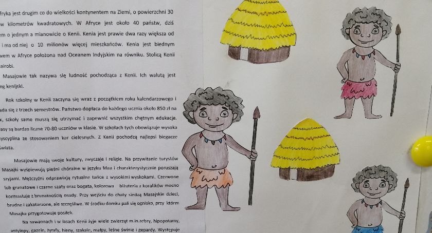 Dzieciaki poznają Afrykę
