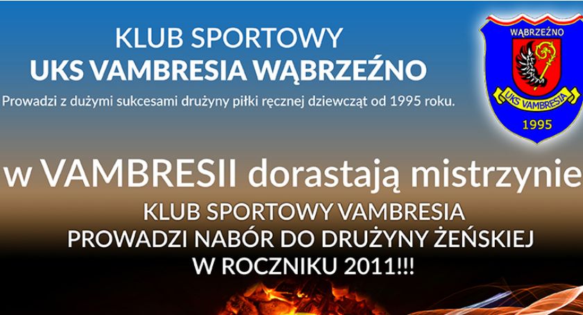 Vambresia prowadzi nabór