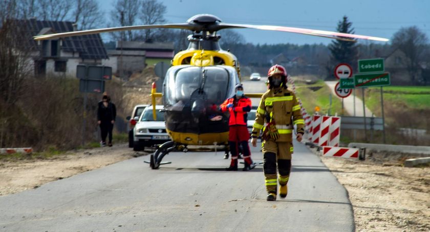 Dramatyczna sobota, mężczyzna stracił nogę