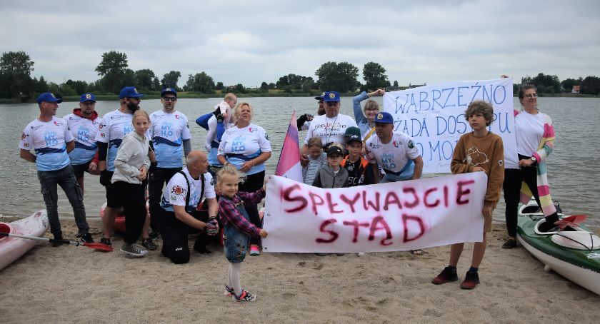 Kajakami płyną aż do Bałtyku