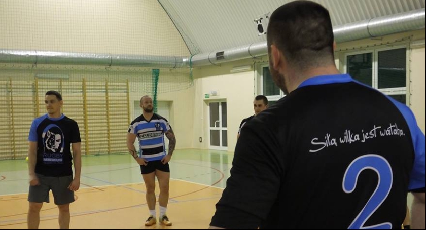 Wyjazdowy trening rugbystów WSR Werewolves
