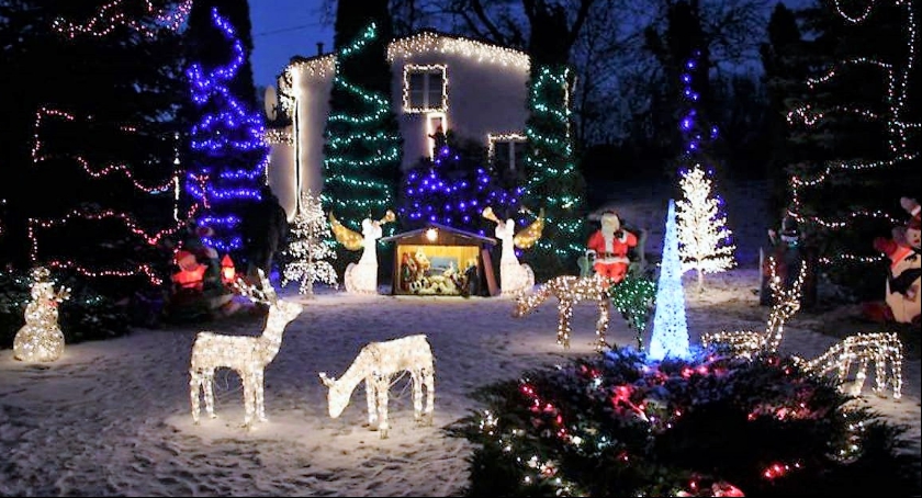 Świąteczne iluminacje upiększyły gminę Płużnica