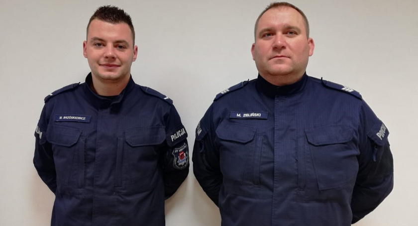 Policjanci uratowali 44-letnią desperatkę