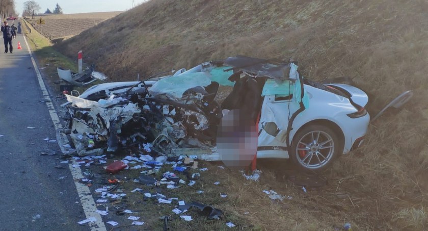 Makabryczny wypadek w Bliźnie