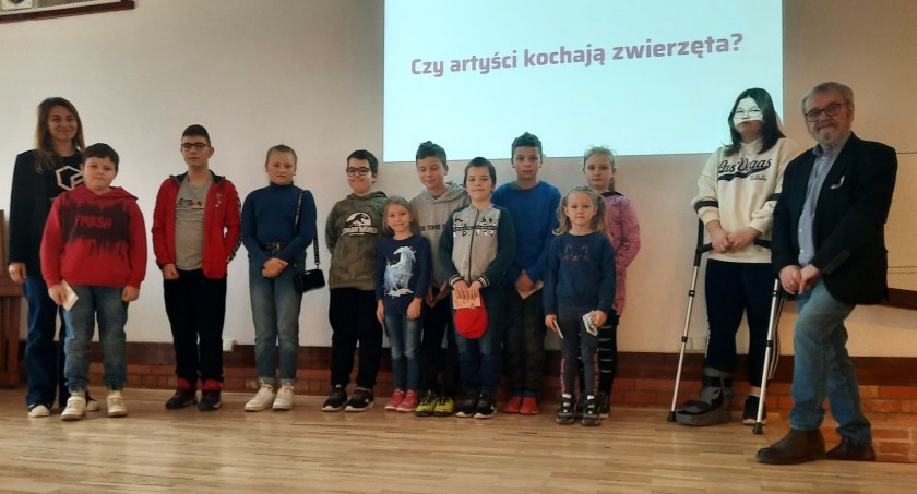 Nie tylko artyści kochają zwierzęta