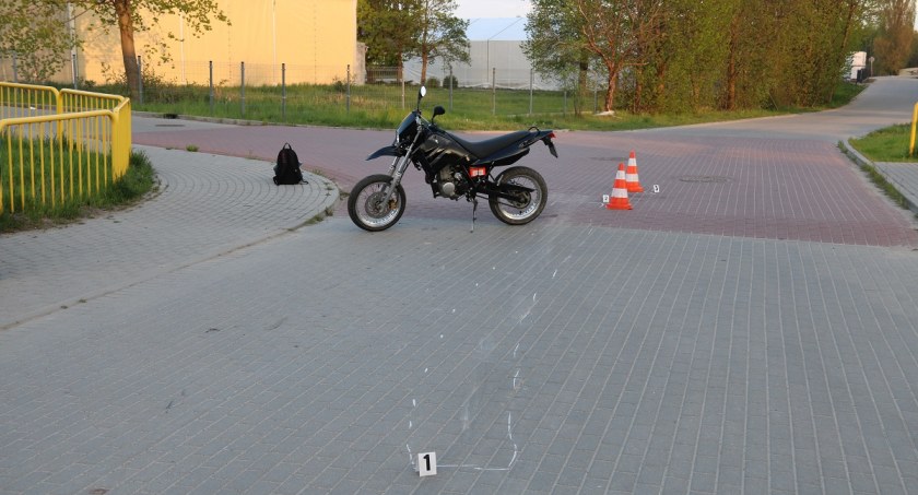 Poważne wypadki motocyklistów