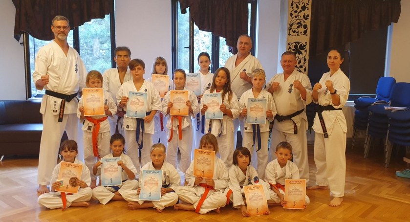 Letnia szkoła karate w Ciechocinku
