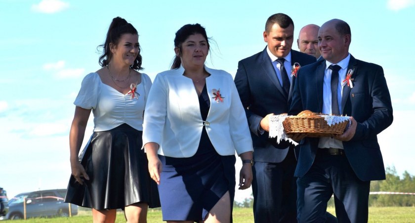 Podziękowanie za plony w gminie Ryńsk    