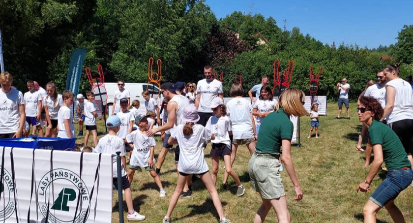 Jak sport, to w lesie