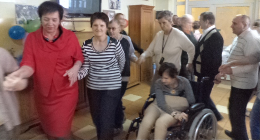 Bal w Domu Pomocy Społecznej w Wąbrzeźnie