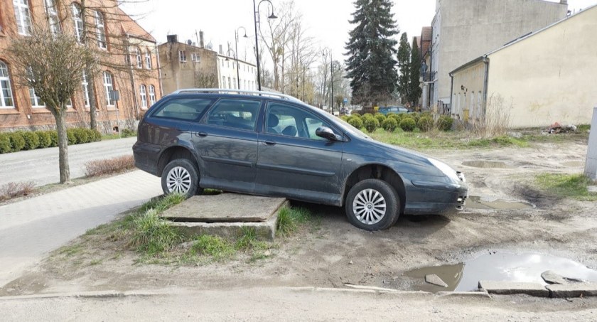 Wąbrzeski mistrz parkowania