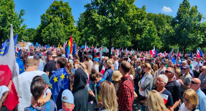Nasi na marszu w Warszawie