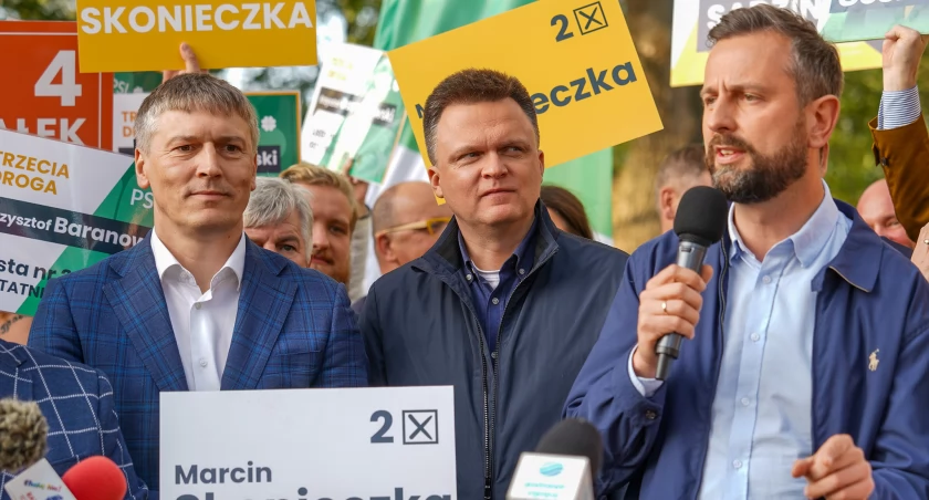 Liderzy Trzeciej Drogi w Kikole