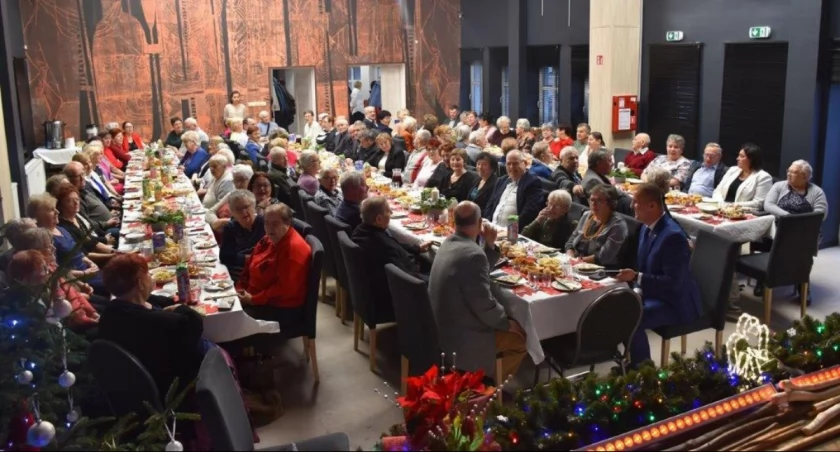 Wigilia dla seniorów w Książkach