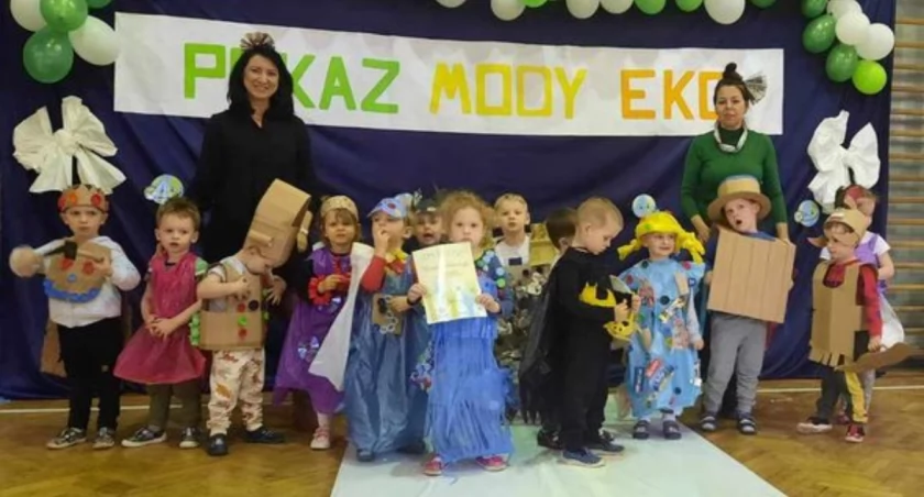 Młodzi na wybiegu