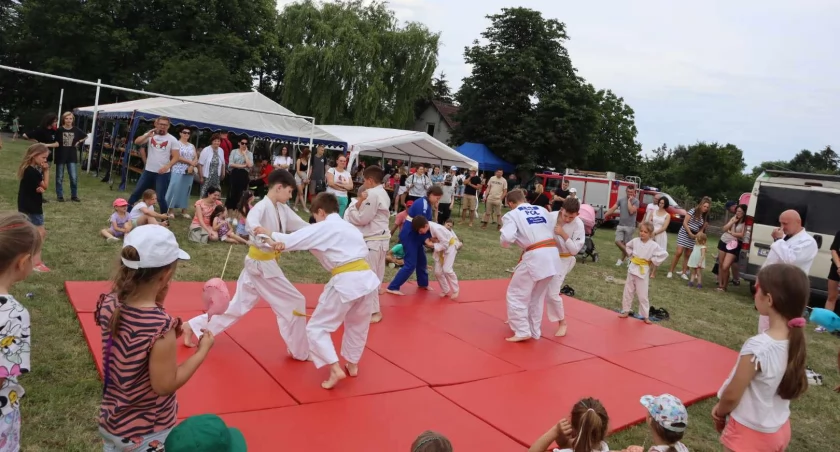 Judocy z pokazem w Łobdowie [zdjęcia]