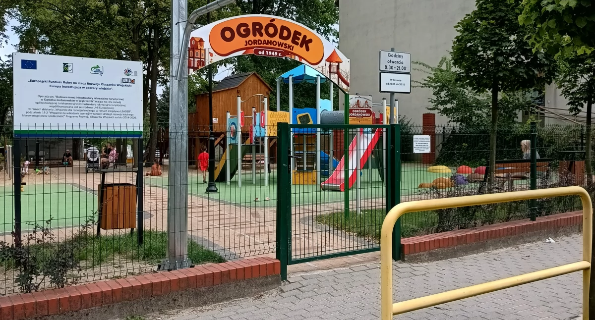 Ogródek Jordanowski naprawiony