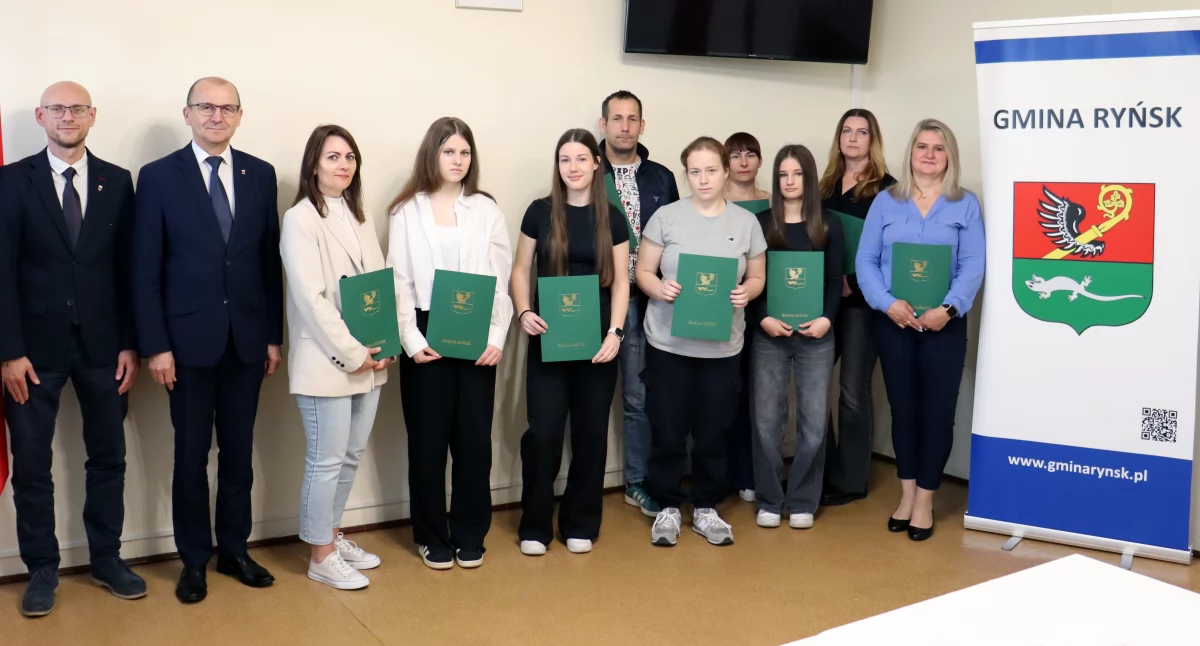 W Ryńsku nagrodzili sportowców