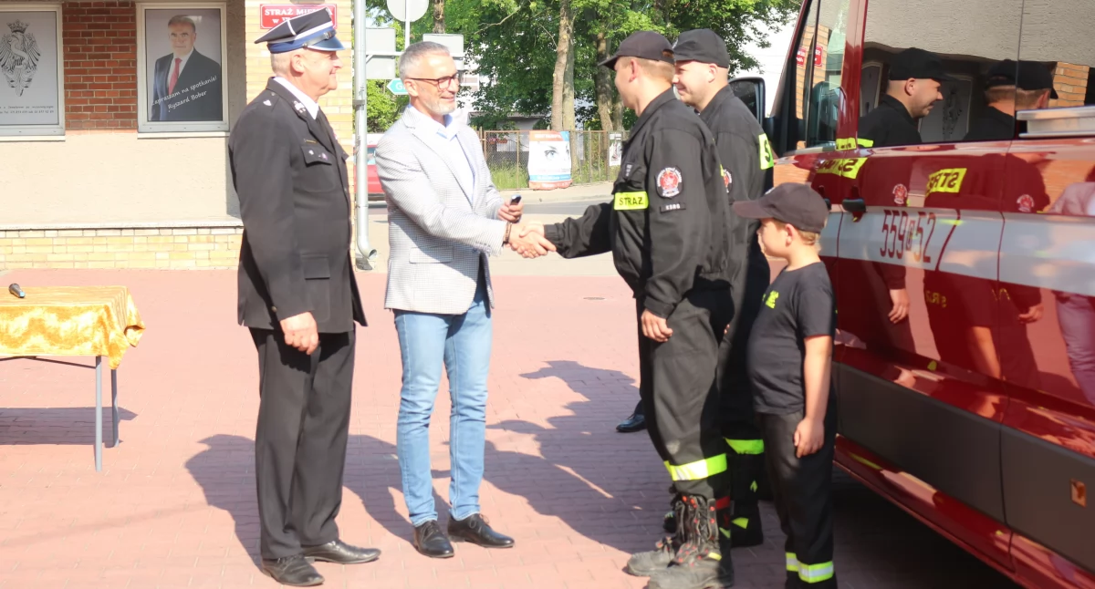 Nowy samochód dla OSP Wąbrzeźno