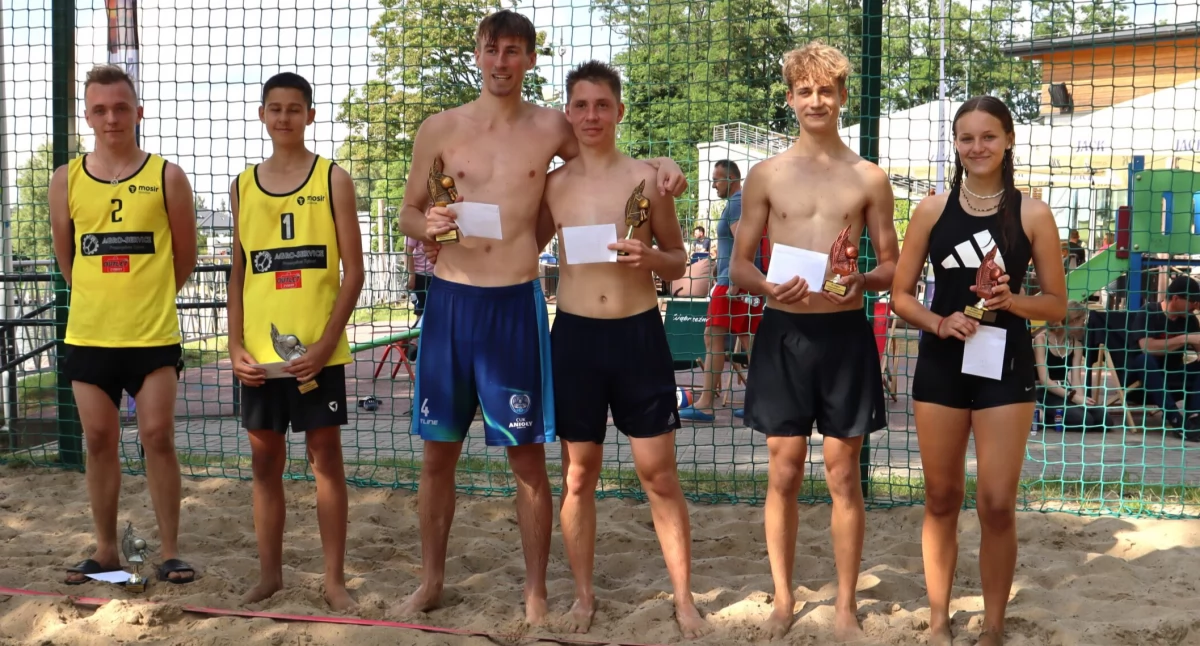Orły najlepsze na plaży