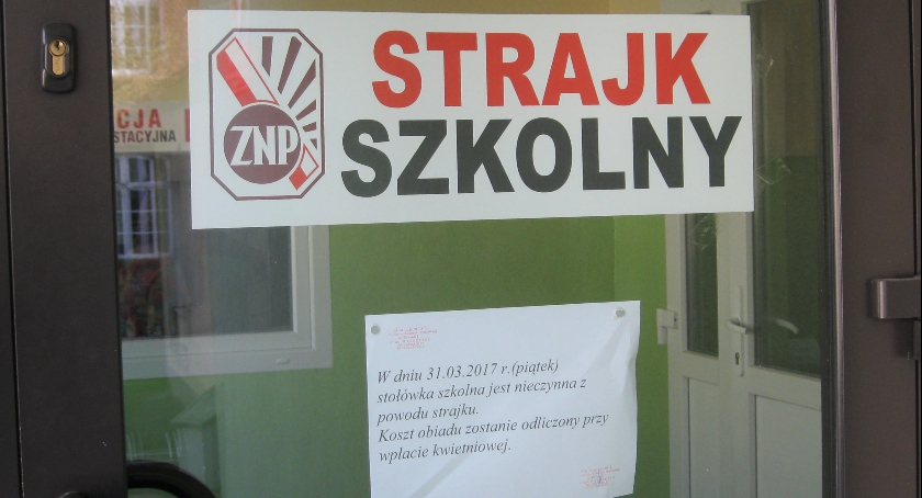 Szkoły strajkowały
