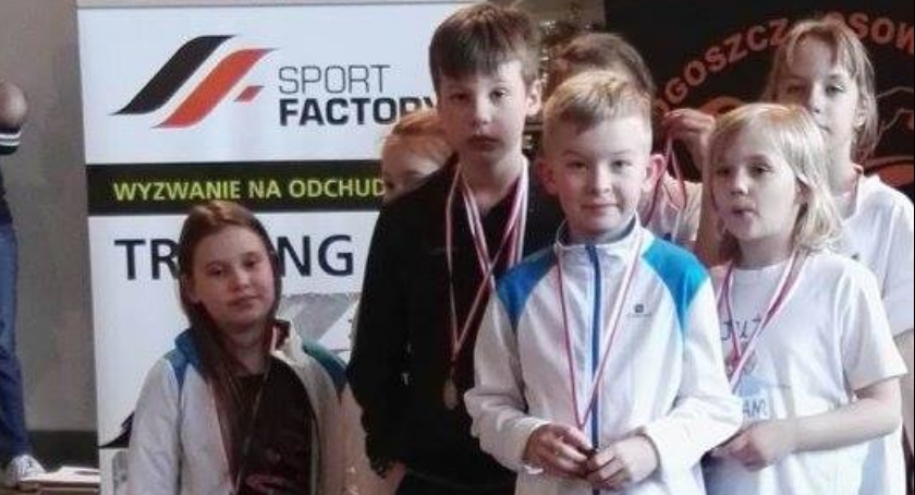 Najmłodsi z medalami