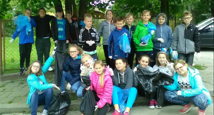 Uczniowie SP nr 3 w Wąbrzeźnie sprzątali świat