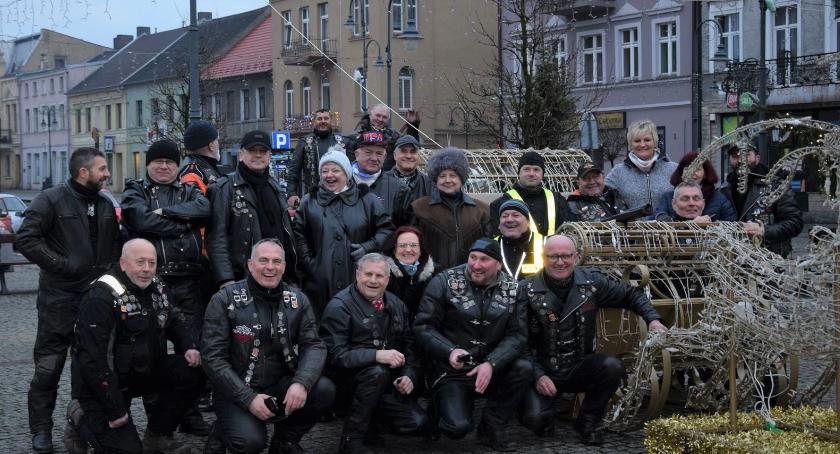 Motosylwester na wąbrzeskim rynku