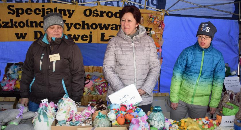 Przedświąteczne handlowanie w Wąbrzeźnie