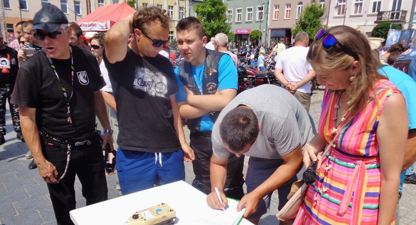 Motozabytki w centrum miasta