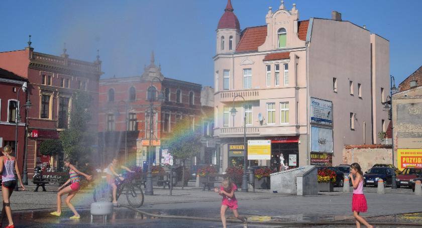 Sposób na upały w Wąbrzeźnie