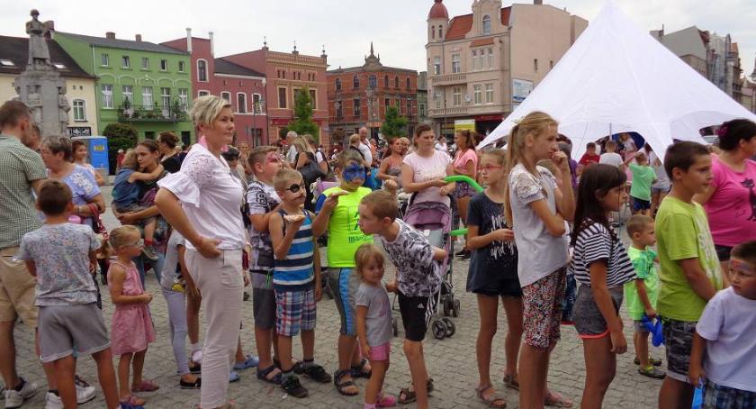 Bawili się na wąbrzeskim rynku