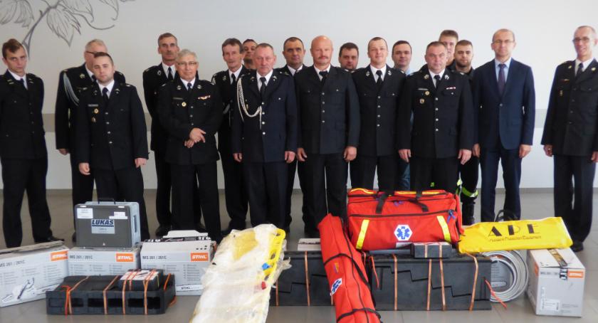 Doposażenie jednostek  OSP z gminy Ryńsk