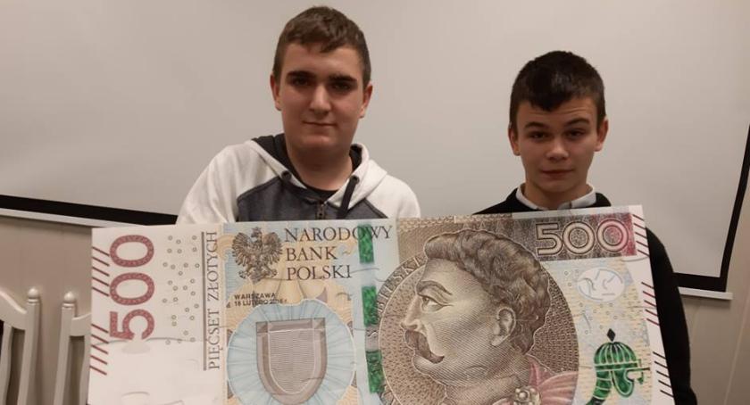 Uczyli się o pieniądzach