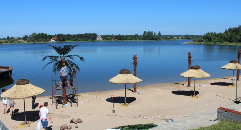 Plaża po nowemu