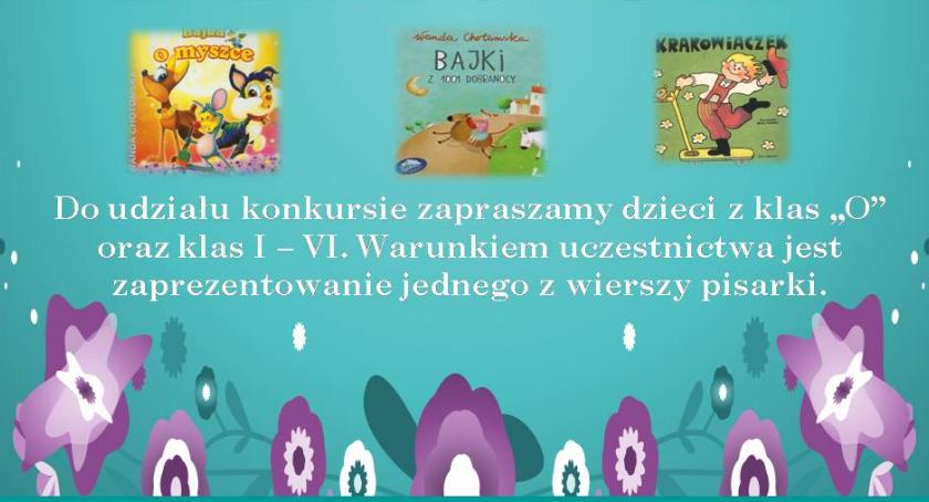 Konkurs recytatorski dla dzieci