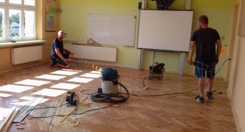 Remonty w toku, dożynki za pasem
