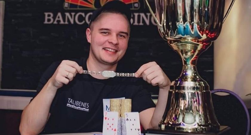 Pokerowy mistrz z Wąbrzeźna