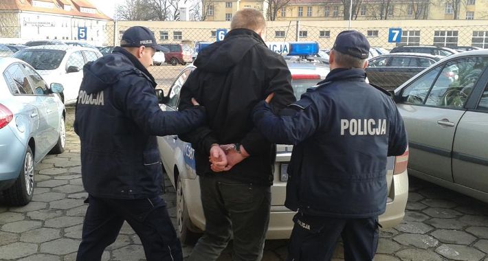 Sprawca rozboju w rękach policji 